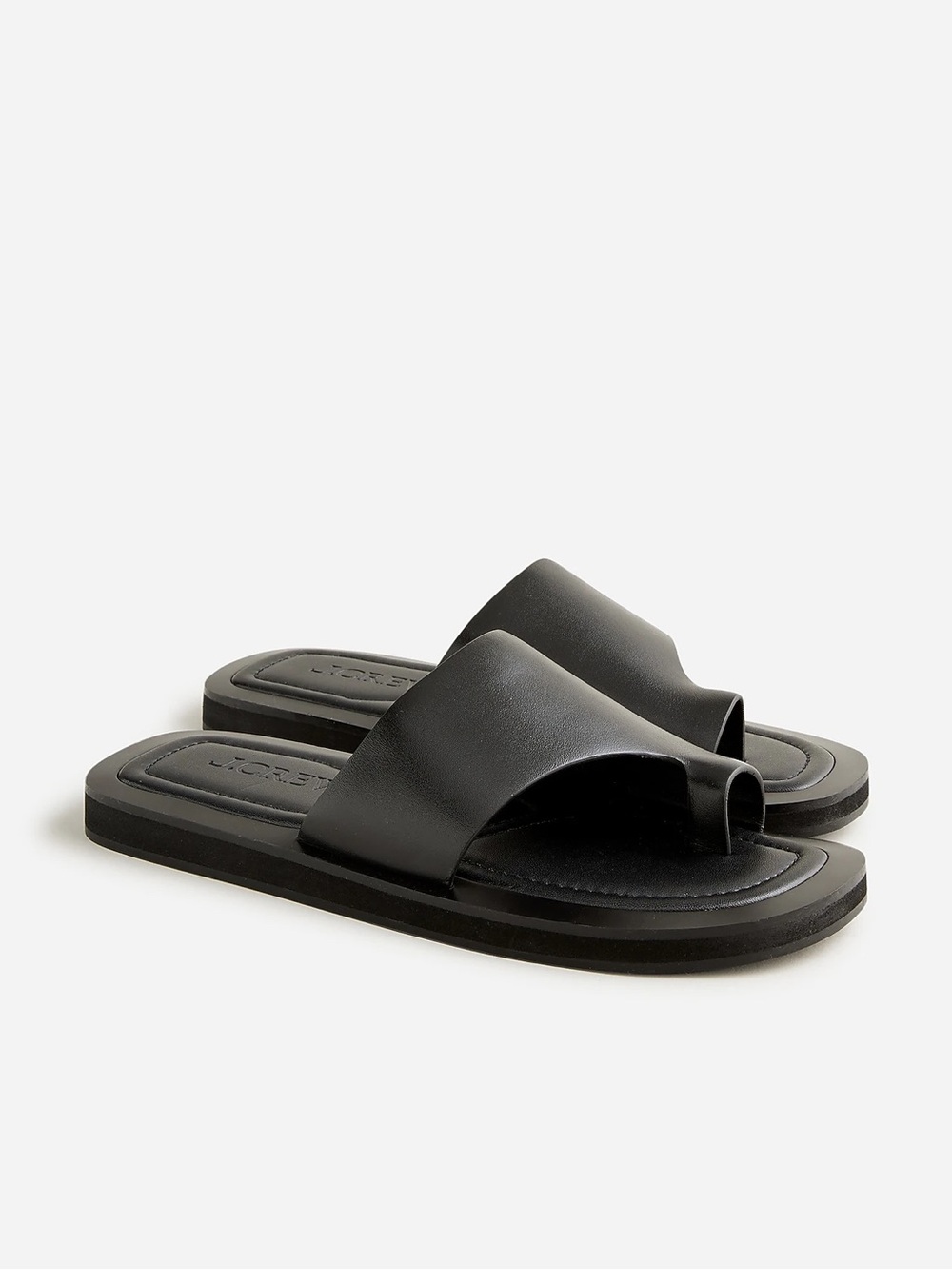 J. Crew Black Women's Slide Sandals